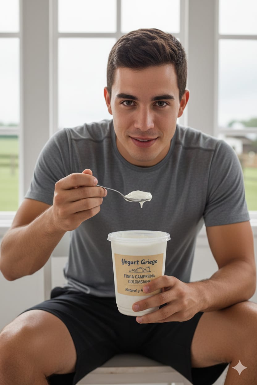 Yogurt Griego Natural Artesanal - 1 Litro