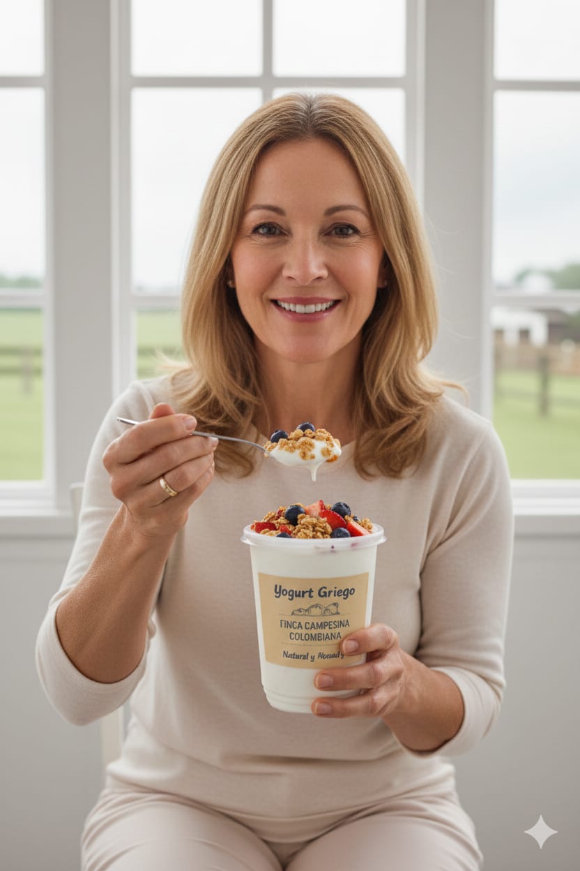 Yogurt Griego Natural Artesanal - 1 Litro